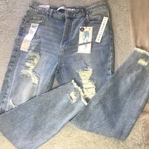 High Waist mom jeans